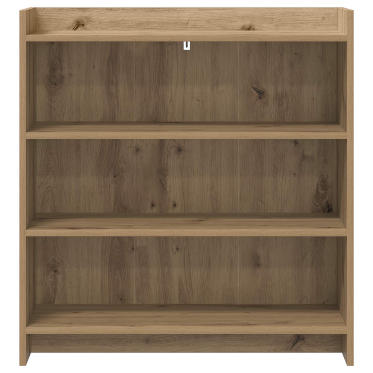 vidaXL Πλαϊνό γραφείο Artisan Δρυς 75 x 36 x 80 εκ Επεξεργασμένο Ξύλο