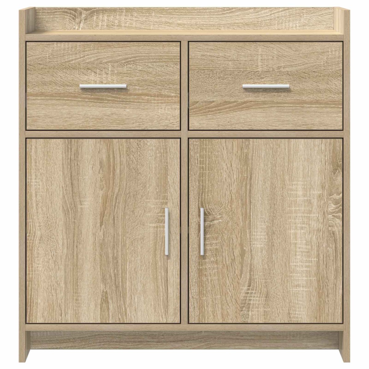 vidaXL Πλαϊνό γραφείο Sonoma Δρυς 75 x 36 x 80 εκ Επεξεργασμένο Ξύλο