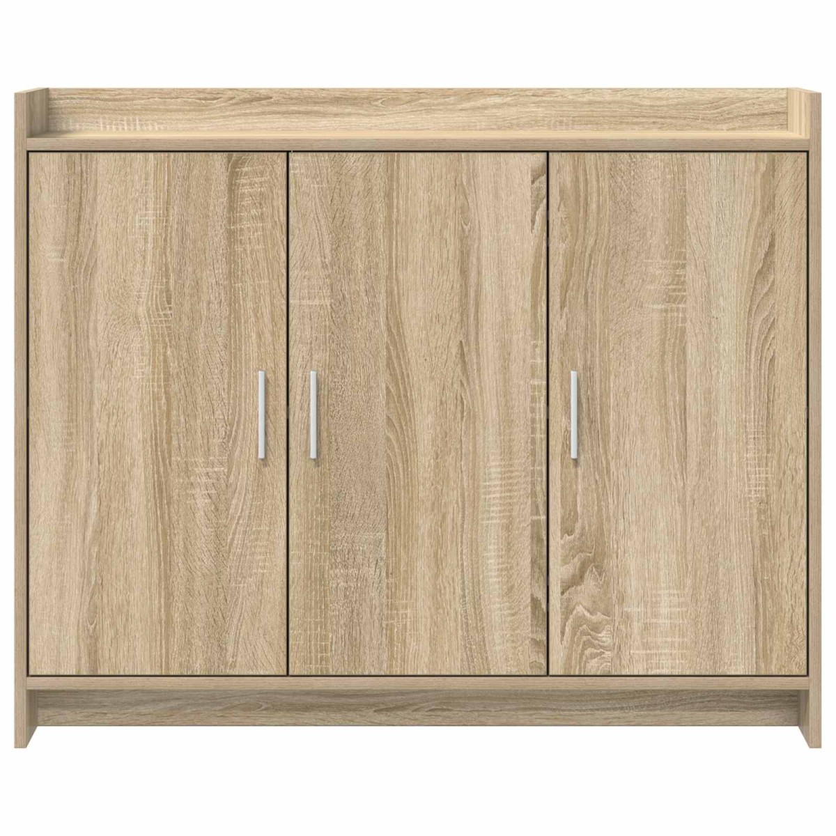 vidaXL Πλαϊνό γραφείο Sonoma Δρυς 98,5 x 33 x 80 εκ Επεξεργασμένο Ξύλο