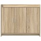 vidaXL Πλαϊνό γραφείο Sonoma Δρυς 98,5 x 33 x 80 εκ Επεξεργασμένο Ξύλο