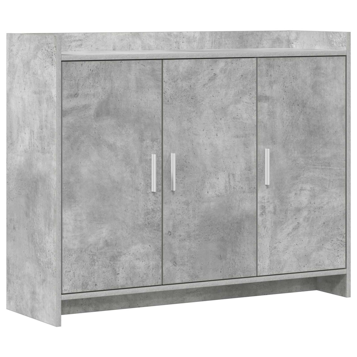 vidaXL Πλαϊνό γραφείο Γκρι Σκυροδέματος 98,5 x 33 x 80 εκ