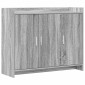 vidaXL Πλαϊνό γραφείο Γκρι Sonoma 98,5 x 33 x 80 εκ Επεξεργασμένο Ξύλο