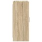 vidaXL Πλαϊνό γραφείο 98,5 x 33 x 80 εκ PB