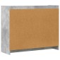 vidaXL Πλαϊνό γραφείο 98,5 x 33 x 80 εκ PB