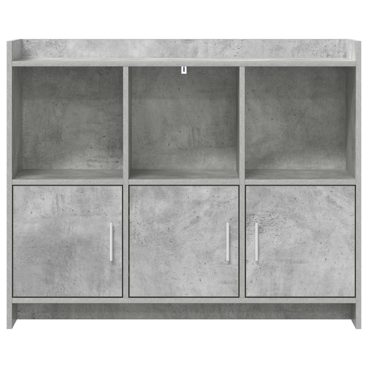 vidaXL Πλαϊνό γραφείο Γκρι Σκυροδέματος 98,5 x 33 x 80 εκ