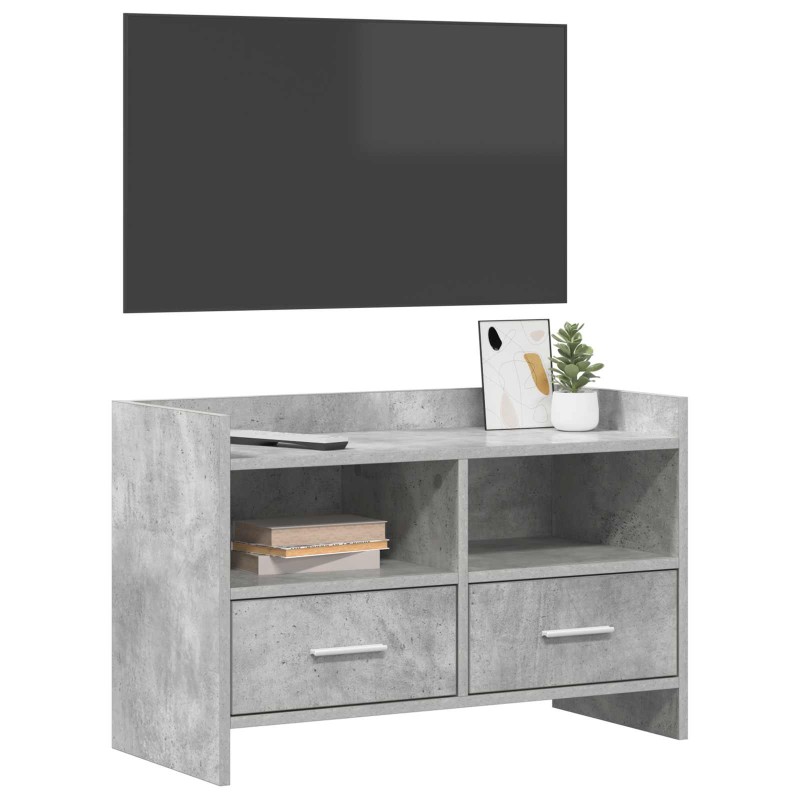 vidaXL Ντουλάπι TV 71,5 x 33 x 47 εκ. Γκρι Σκυροδέματος