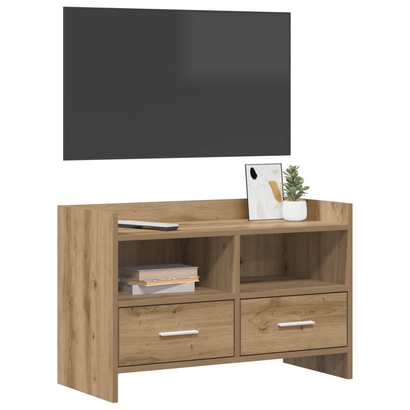 vidaXL Ντουλάπι TV 71,5 x 33 x 47 εκ. Artisan Δρυς Επεξεργασμένο Ξύλο