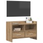 vidaXL Ντουλάπι TV 71,5 x 33 x 47 εκ. Artisan Δρυς Επεξεργασμένο Ξύλο