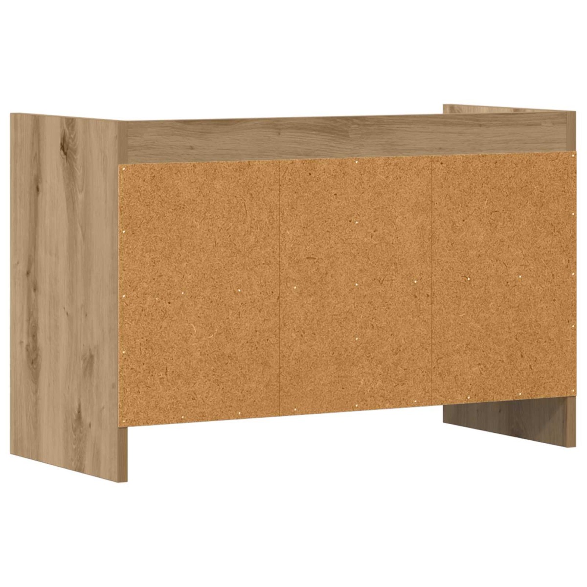 vidaXL Ντουλάπι TV 71,5 x 33 x 47 εκ. Artisan Δρυς Επεξεργασμένο Ξύλο