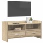 vidaXL Ντουλάπι TV 100 x 33 x 47 εκ Sonoma Δρυς Επεξεργασμένο Ξύλο