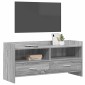 vidaXL Ντουλάπι TV 100 x 33 x 47 εκ Γκρι Sonoma Επεξεργασμένο Ξύλο