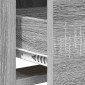 vidaXL Ντουλάπι TV 100 x 33 x 47 εκ Γκρι Sonoma Επεξεργασμένο Ξύλο