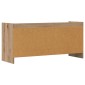 vidaXL Ντουλάπι TV 100 x 33 x 47 εκ Artisan Δρυς Επεξεργασμένο Ξύλο