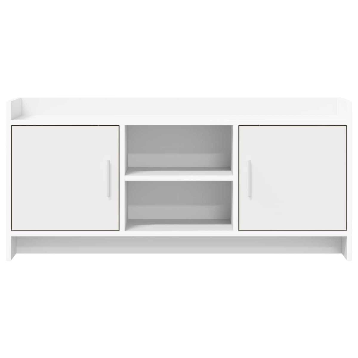 vidaXL Ντουλάπι TV 102 x 33 x 47 εκ Λευκό Επεξεργασμένο Ξύλο