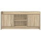 vidaXL Ντουλάπι TV 102 x 33 x 47 εκ Sonoma Δρυς Επεξεργασμένο Ξύλο