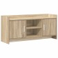 vidaXL Ντουλάπι TV 102 x 33 x 47 εκ Sonoma Δρυς Επεξεργασμένο Ξύλο