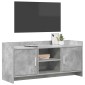 vidaXL Ντουλάπι TV 102 x 33 x 47 εκ Γκρι Σκυροδέματος