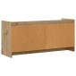 vidaXL Ντουλάπι TV 102 x 33 x 47 εκ Artisan Δρυς Επεξεργασμένο Ξύλο