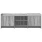 vidaXL Ντουλάπι TV 130 x 33 x 47 εκ Γκρι Sonoma Επεξεργασμένο Ξύλο