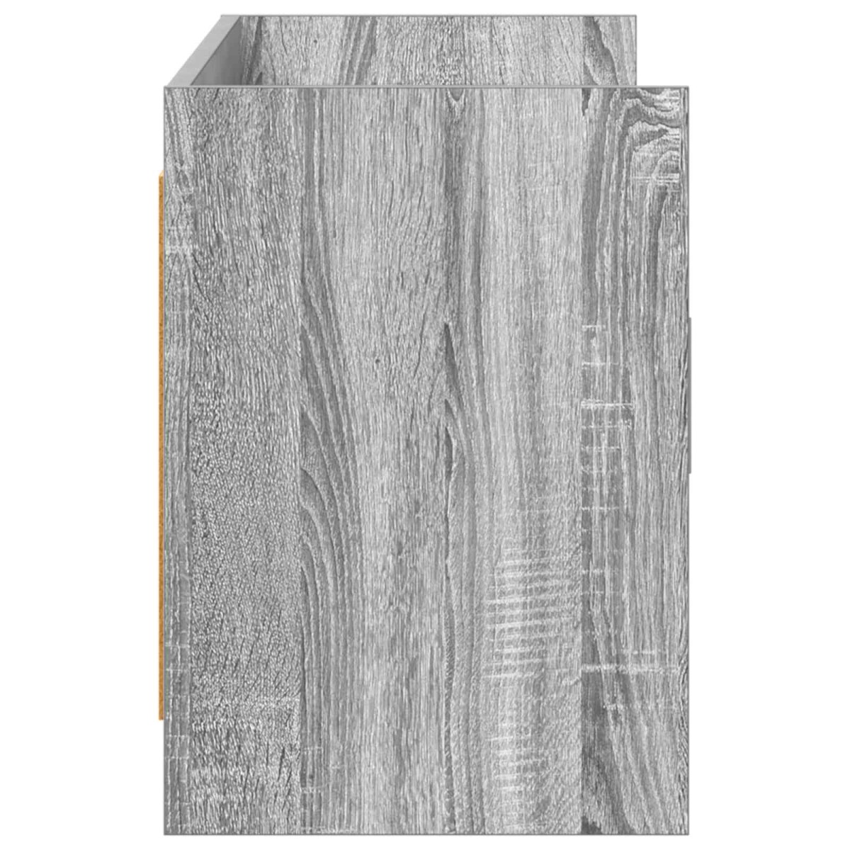 vidaXL Ντουλάπι TV 130 x 33 x 47 εκ Γκρι Sonoma Επεξεργασμένο Ξύλο