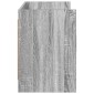 vidaXL Ντουλάπι TV 130 x 33 x 47 εκ Γκρι Sonoma Επεξεργασμένο Ξύλο