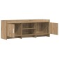 vidaXL Ντουλάπι TV 130 x 33 x 47 εκ Artisan Δρυς Επεξεργασμένο Ξύλο