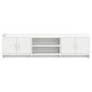 vidaXL Ντουλάπι TV 168 x 33 x 47 εκ. Λευκό Επεξεργασμένο Ξύλο