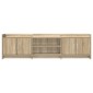 vidaXL Ντουλάπι TV 168 x 33 x 47 εκ. Sonoma Δρυς Επεξεργασμένο Ξύλο