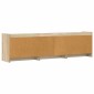 vidaXL Ντουλάπι TV 168 x 33 x 47 εκ. Sonoma Δρυς Επεξεργασμένο Ξύλο