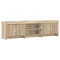 vidaXL Ντουλάπι TV 168 x 33 x 47 εκ. Sonoma Δρυς Επεξεργασμένο Ξύλο