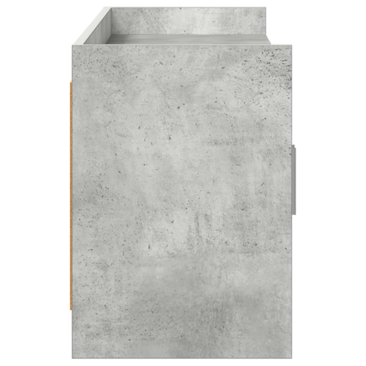 vidaXL Ντουλάπι TV 168 x 33 x 47 εκ. Γκρι Σκυροδέματος