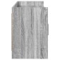 vidaXL Ντουλάπι TV 168 x 33 x 47 εκ. Γκρι Sonoma Επεξεργασμένο Ξύλο
