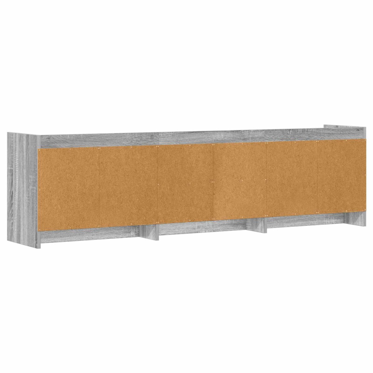 vidaXL Ντουλάπι TV 168 x 33 x 47 εκ. Γκρι Sonoma Επεξεργασμένο Ξύλο