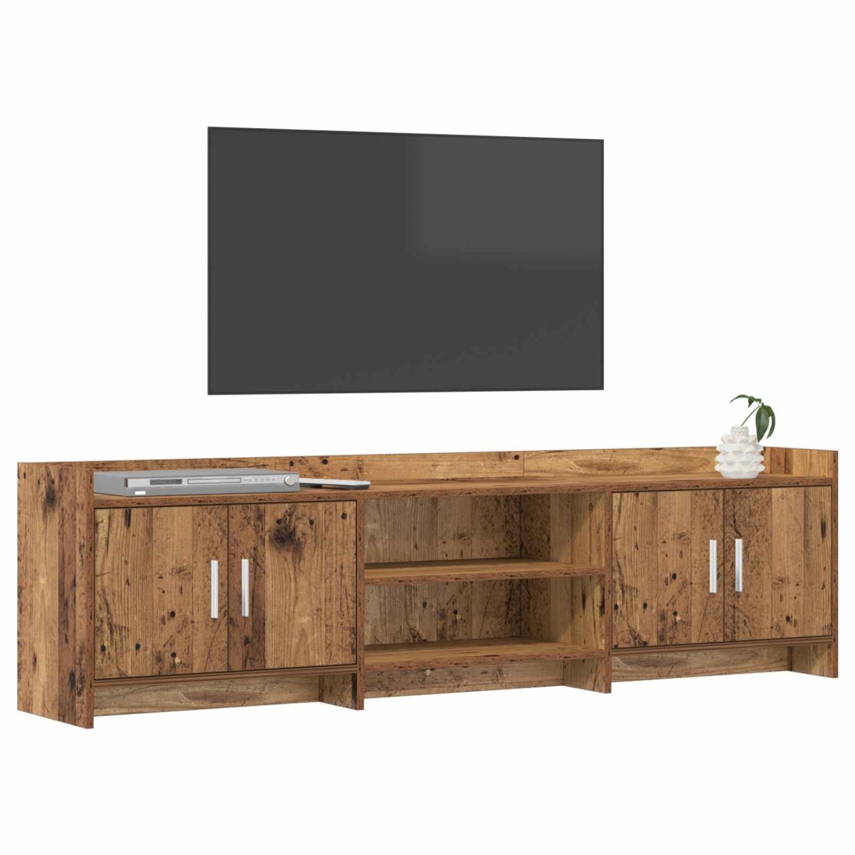 vidaXL Ντουλάπι TV 168 x 33 x 47 εκ. Παλαιωμένο ξύλο