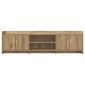 vidaXL Ντουλάπι TV 168 x 33 x 47 εκ. Artisan Δρυς Επεξεργασμένο Ξύλο