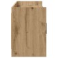vidaXL Ντουλάπι TV 168 x 33 x 47 εκ. Artisan Δρυς Επεξεργασμένο Ξύλο