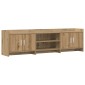 vidaXL Ντουλάπι TV 168 x 33 x 47 εκ. Artisan Δρυς Επεξεργασμένο Ξύλο
