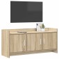 vidaXL Ντουλάπι TV 102 x 33 x 47 εκ Sonoma Δρυς Επεξεργασμένο Ξύλο