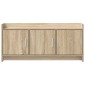 vidaXL Ντουλάπι TV 102 x 33 x 47 εκ Sonoma Δρυς Επεξεργασμένο Ξύλο