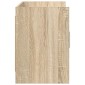 vidaXL Ντουλάπι TV 102 x 33 x 47 εκ Sonoma Δρυς Επεξεργασμένο Ξύλο