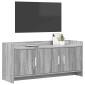 vidaXL Ντουλάπι TV 102 x 33 x 47 εκ Γκρι Sonoma Επεξεργασμένο Ξύλο