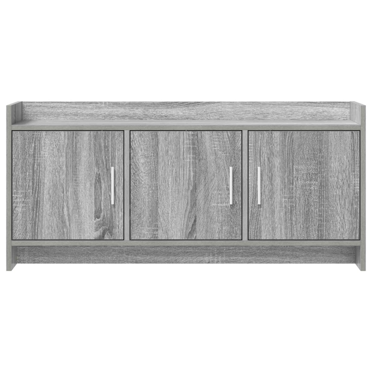vidaXL Ντουλάπι TV 102 x 33 x 47 εκ Γκρι Sonoma Επεξεργασμένο Ξύλο