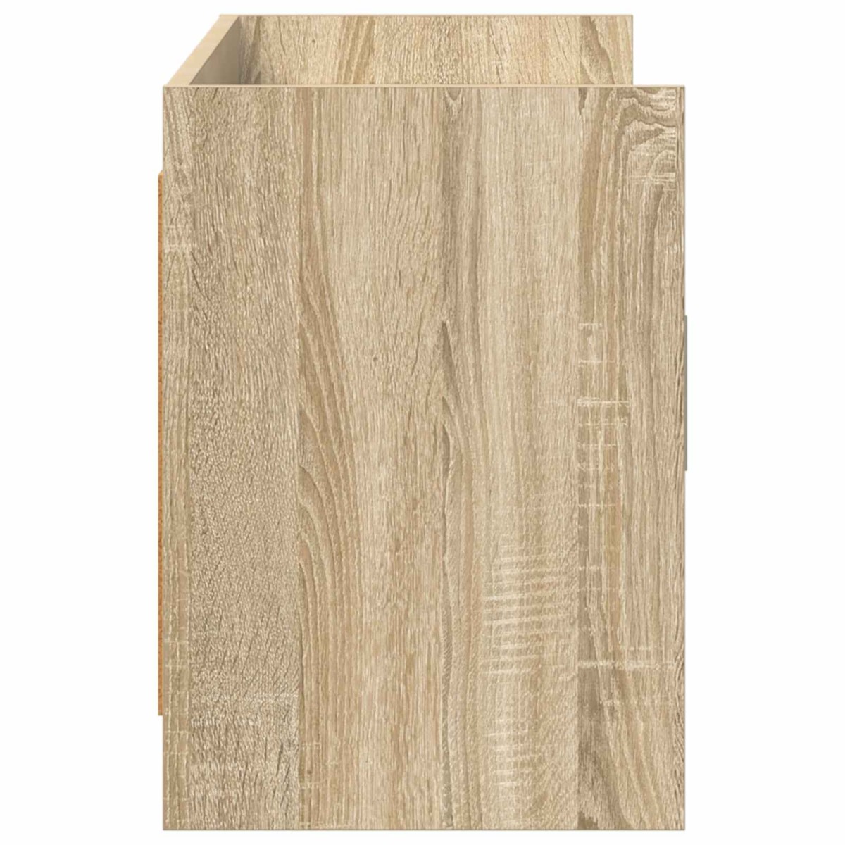 vidaXL Ντουλάπι TV 130 x 33 x 47 εκ Sonoma Δρυς Επεξεργασμένο Ξύλο