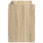 vidaXL Ντουλάπι TV 130 x 33 x 47 εκ Sonoma Δρυς Επεξεργασμένο Ξύλο