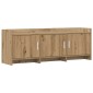 vidaXL Ντουλάπι TV 130 x 33 x 47 εκ Artisan Δρυς Επεξεργασμένο Ξύλο