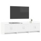 vidaXL Ντουλάπι TV 168 x 33 x 47 εκ. Λευκό Επεξεργασμένο Ξύλο