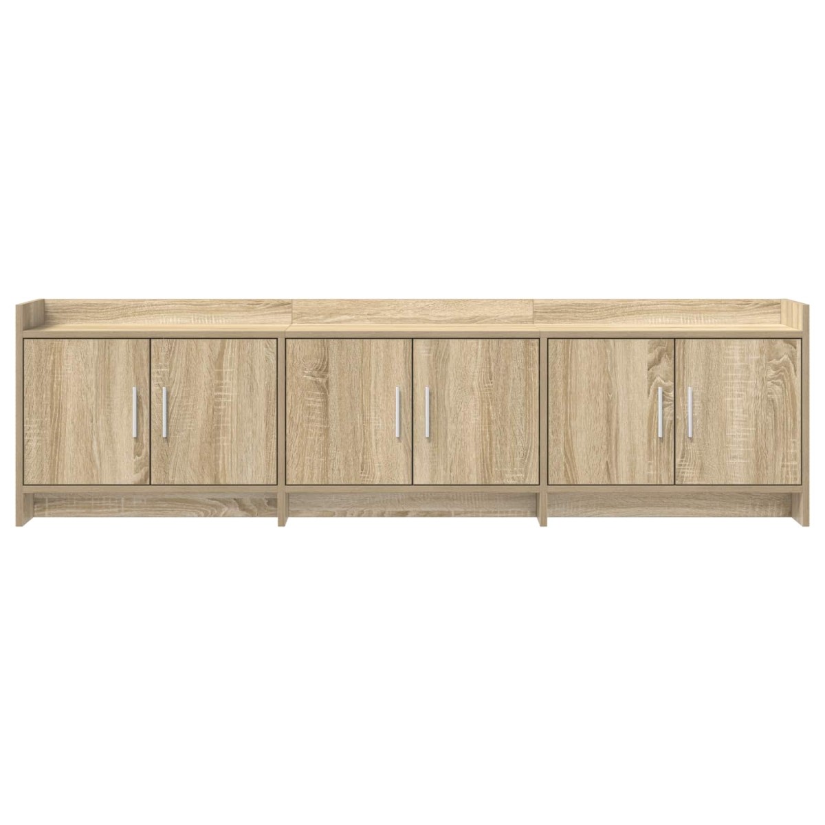 vidaXL Ντουλάπι TV 168 x 33 x 47 εκ. Sonoma Δρυς Επεξεργασμένο Ξύλο