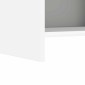 vidaXL Ντουλάπι TV 60 x 33 x 47 εκ. Λευκό Επεξεργασμένο Ξύλο