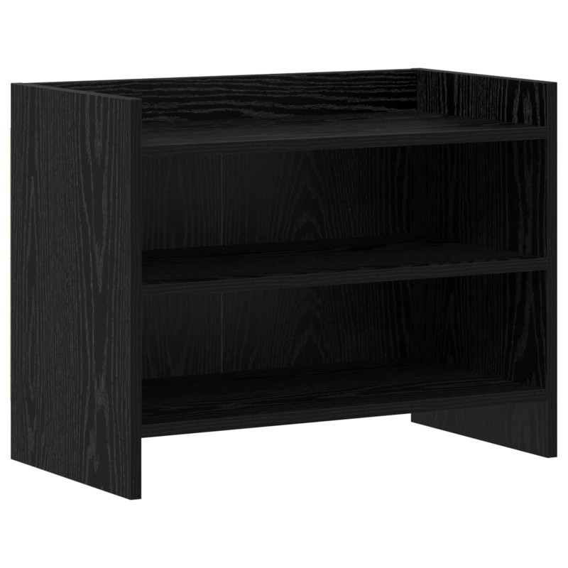 vidaXL Ντουλάπι TV 60 x 33 x 47 εκ. Μαύρη Δρυς Επεξεργασμένο Ξύλο