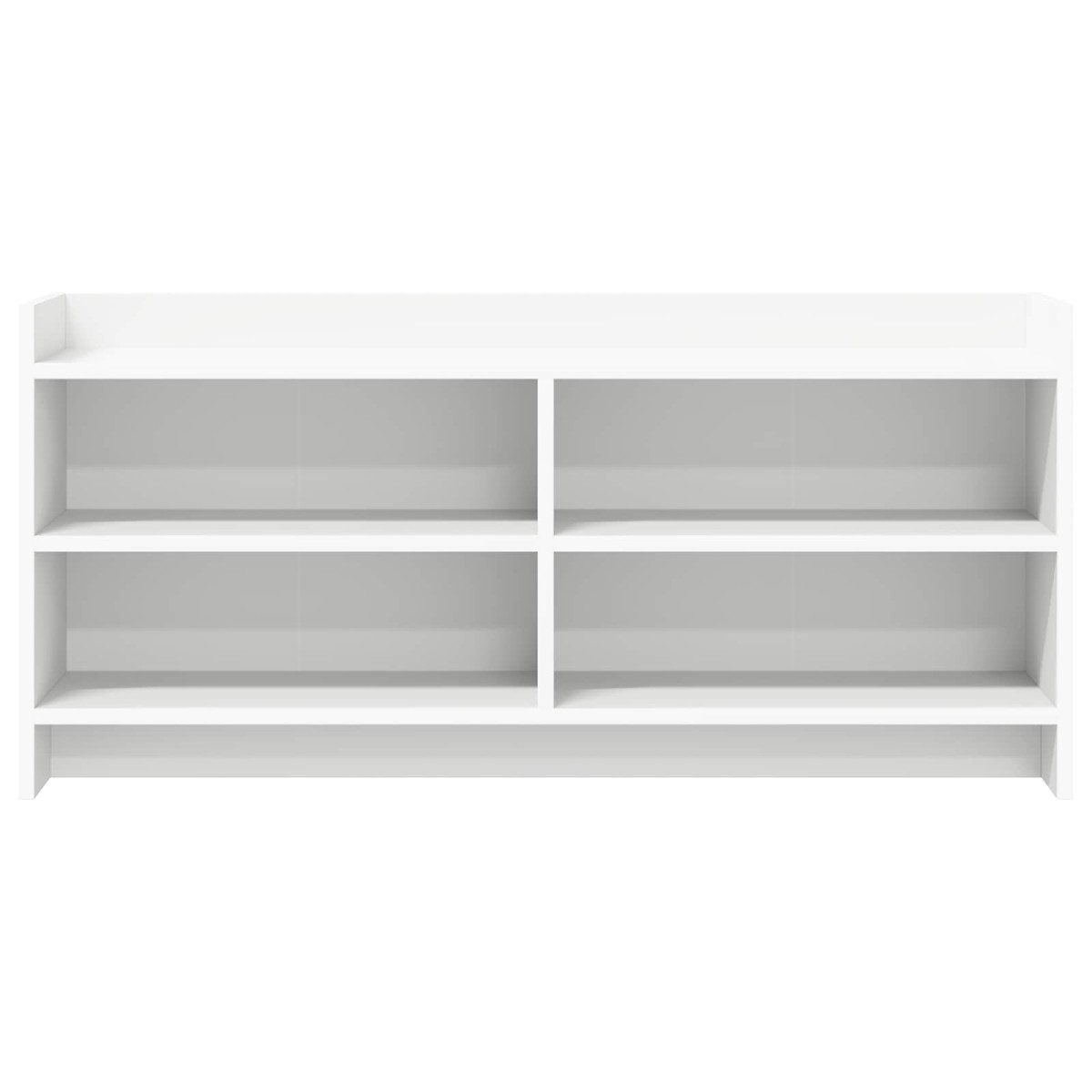 vidaXL Ντουλάπι TV 100 x 33 x 47 εκ Λευκό Επεξεργασμένο Ξύλο